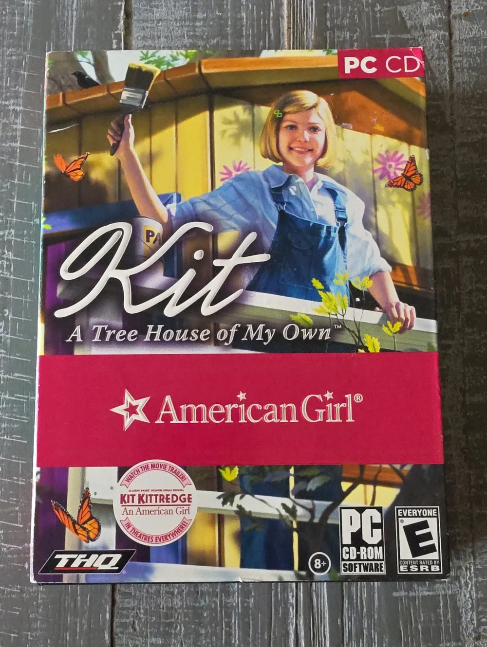 American Girl KIT: A Tree House of My Own, PC CD-ROM Game 2008 Vintage